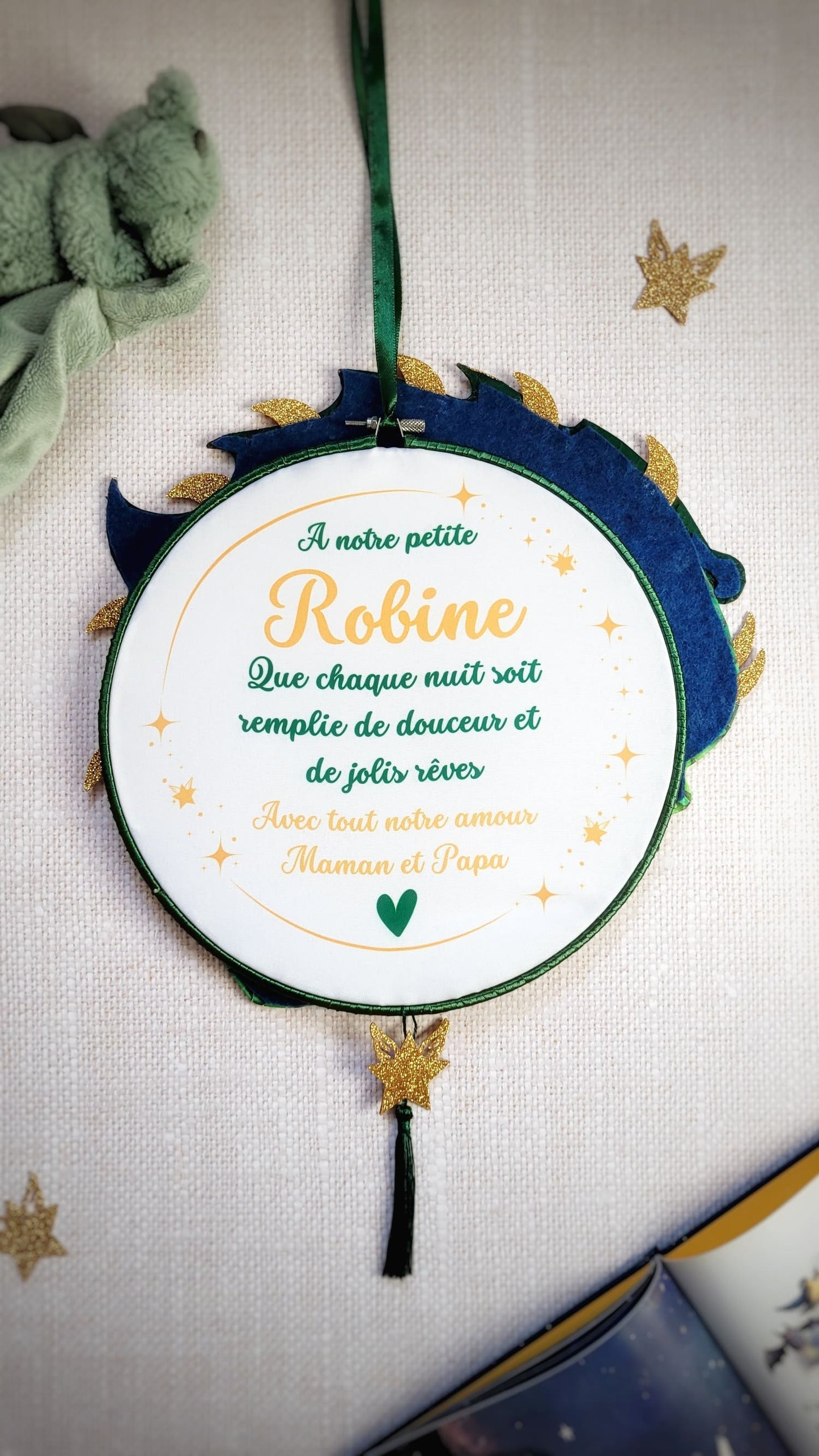 Tambour mural Nébulon grand modèle "Galaxie"