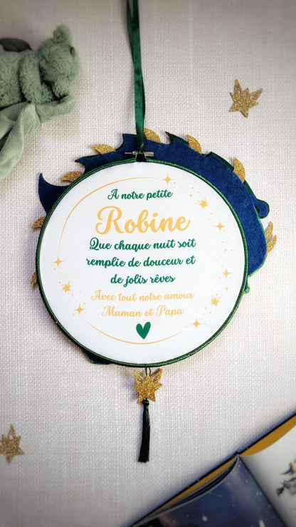 Tambour mural Nébulon grand modèle "Galaxie"