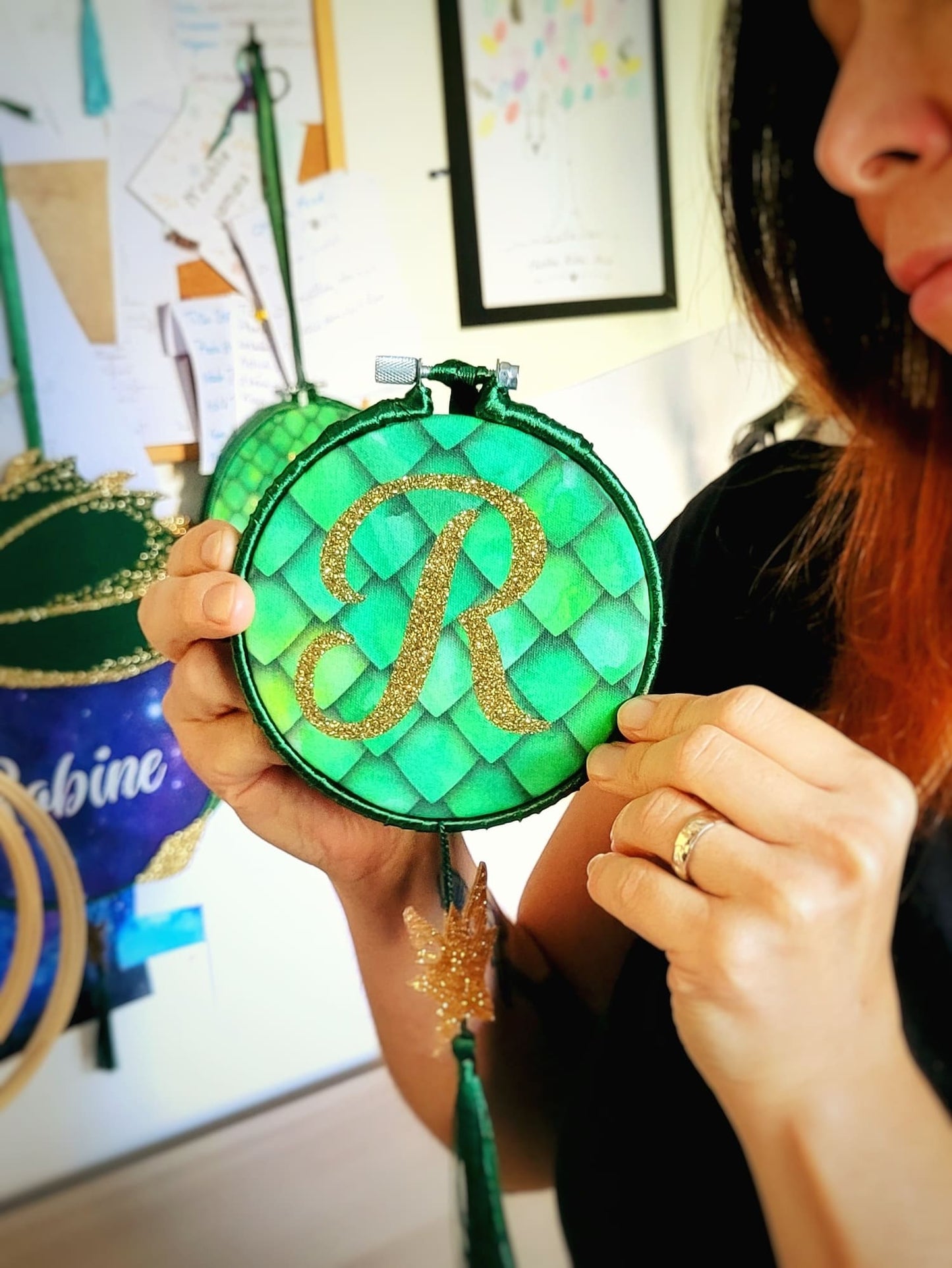 Tambour mural Nébulon petit modèle "étoile"