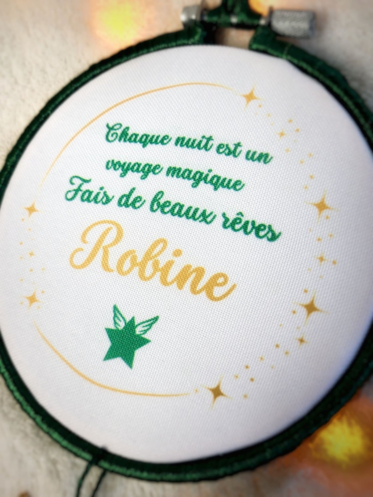 Tambour mural Nébulon petit modèle "étoile"