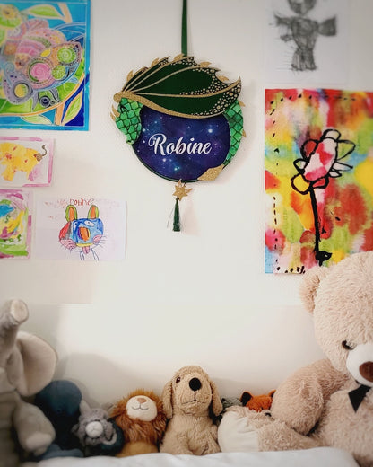 Tambour mural Nébulon grand modèle "Galaxie"