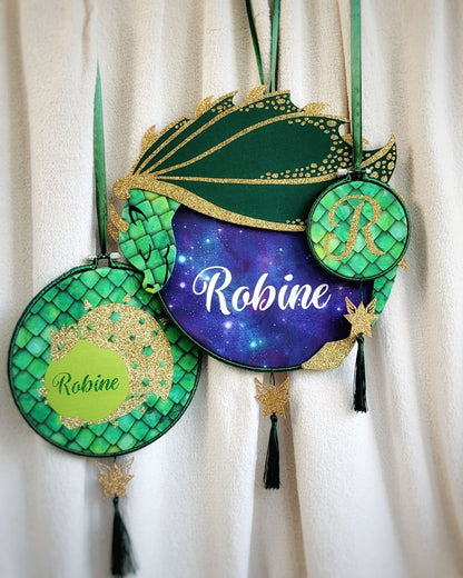 Tambour mural Nébulon petit modèle "étoile"